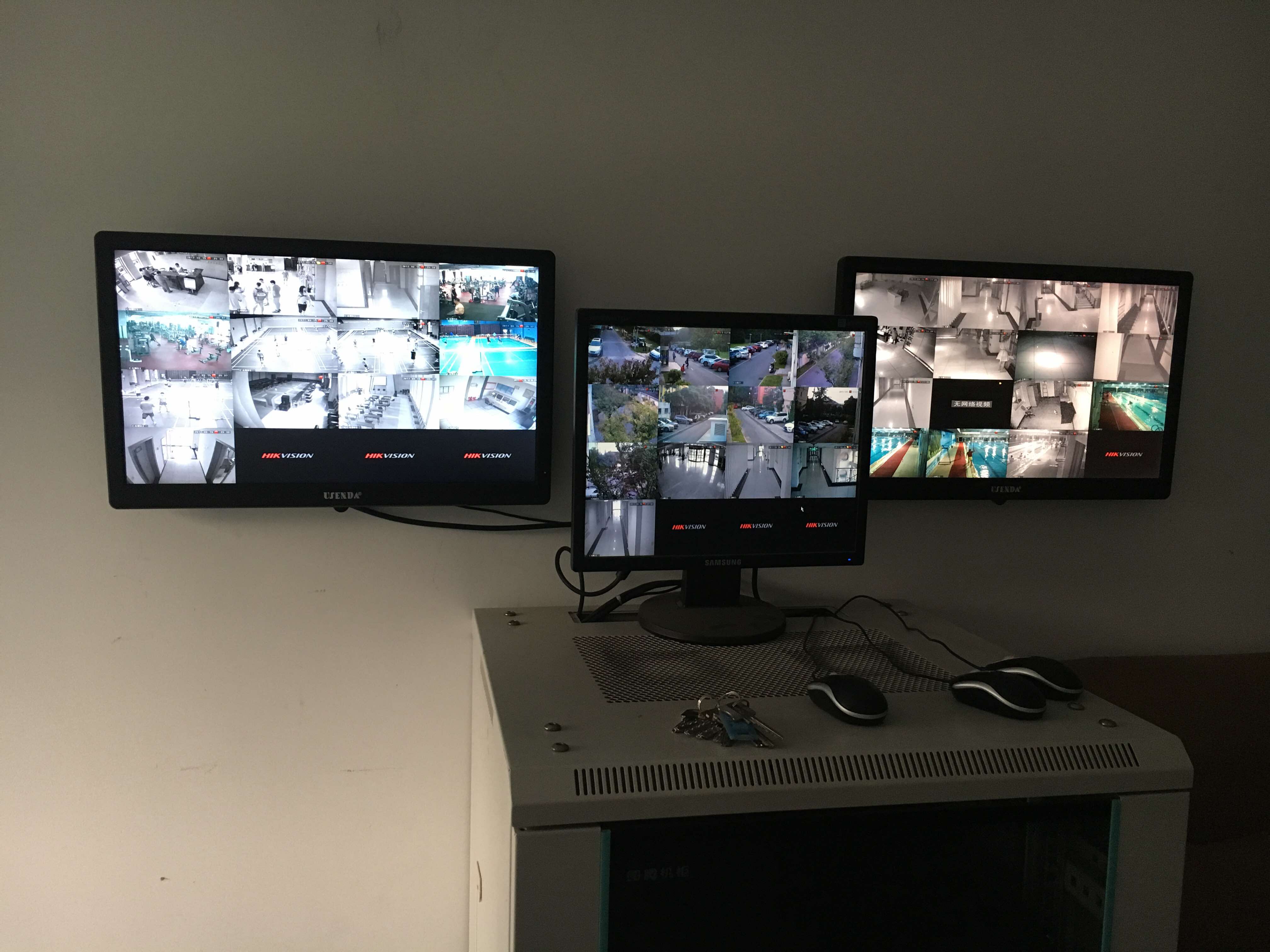 西苑活動(dòng)中心數(shù)字監(jiān)控系統(tǒng)